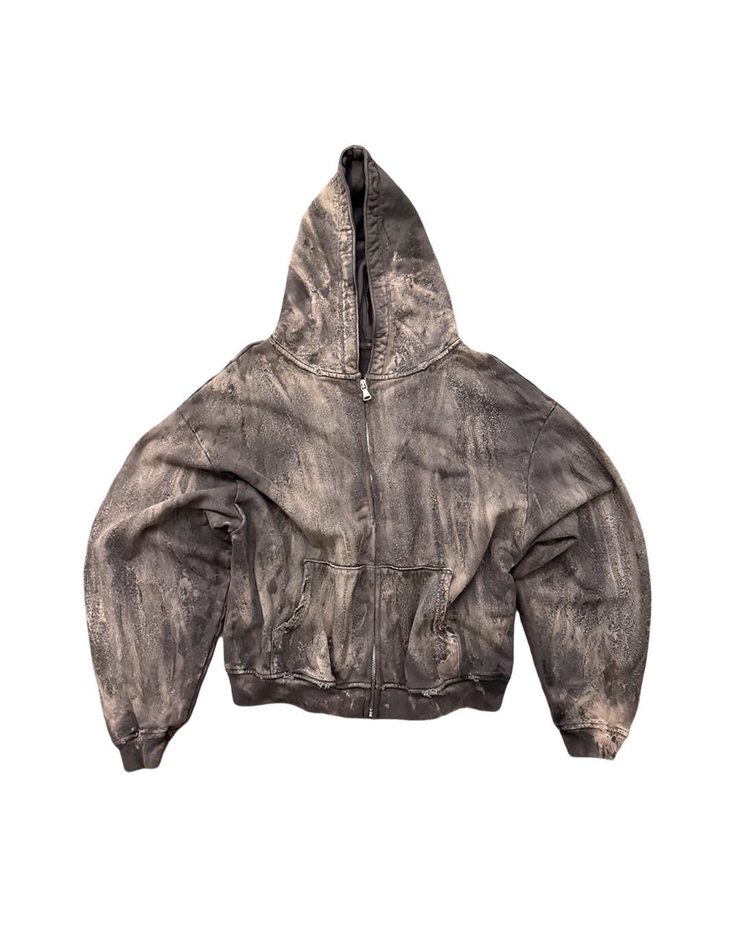 brutalist zip up
