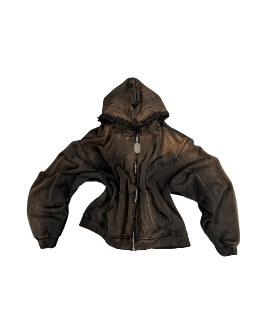 desert rust zip up